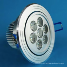 7W LED de alta potência Downlights